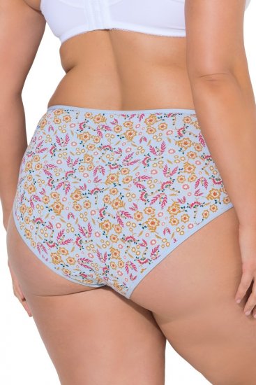 Ulla Popken 851140 Slip a fiori confezione da 5 Rosa - Slip - 