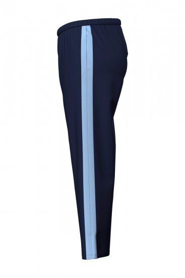 Ulla Popken 851245 Pigiama a righe Blu scuro - Pigiami/Loungewear - 