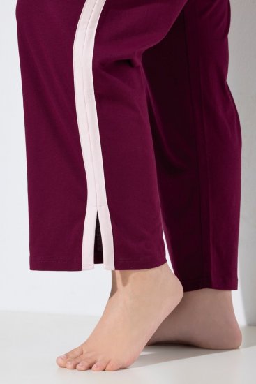 Ulla Popken 851245 Pigiama Rosso bacca - Pigiami/Loungewear - 