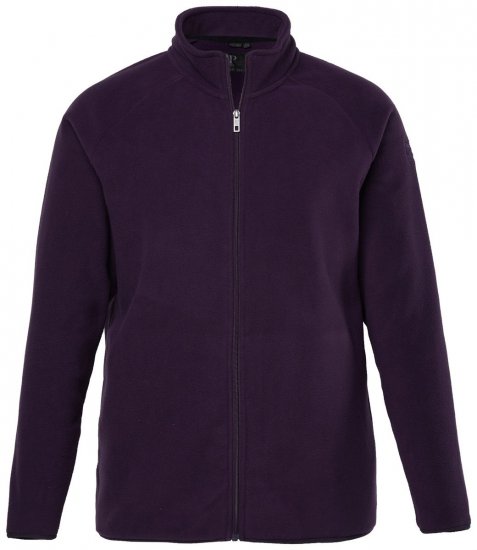 JP1880 851362 Giacca in pile con collo alto Viola scuro TALL - TALL giubbotti - Giacche TALL per uomo alto