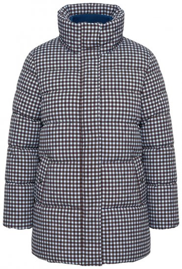 Ulla Popken 851438 Giacca trapuntata HYPRAR ad A Verde scuro - Giacche - Giacche taglie forti da donna