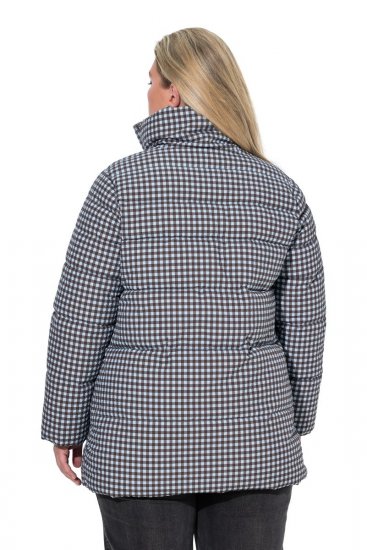 Ulla Popken 851438 Giacca trapuntata HYPRAR ad A Verde scuro - Giacche - Giacche taglie forti da donna