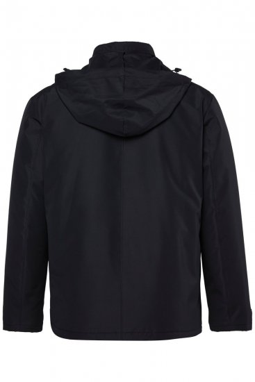 Men+ 552 Giacca con cappuccio e fodera leggera Nero - Giubbotti - Giubbotti Uomo Taglie Forti