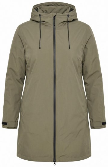 Ulla Popken 851560 Giacca tecnica Verde oliva - Giacche - Giacche taglie forti da donna