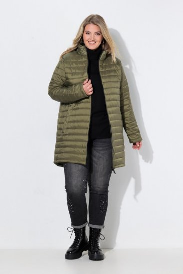 Ulla Popken 851560 Giacca tecnica Verde oliva - Giacche - Giacche taglie forti da donna