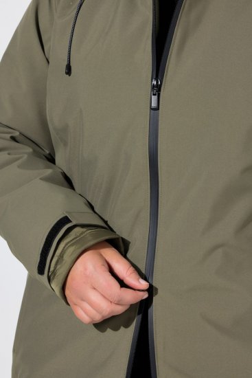 Ulla Popken 851560 Giacca tecnica Verde oliva - Giacche - Giacche taglie forti da donna