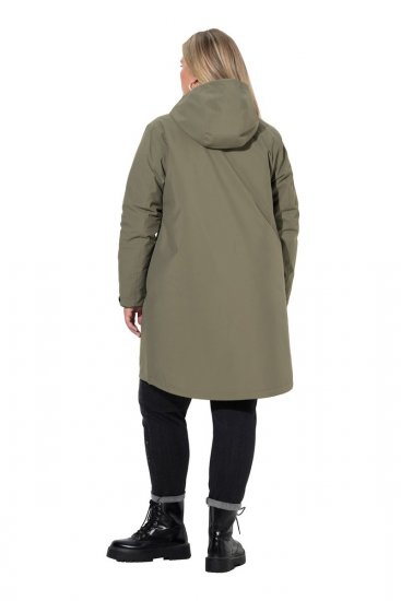 Ulla Popken 851560 Giacca tecnica Verde oliva - Giacche - Giacche taglie forti da donna