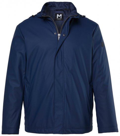 Men+ 566 Giacca con cappuccio staccabile Blu scuro - Giubbotti - Giubbotti Uomo Taglie Forti