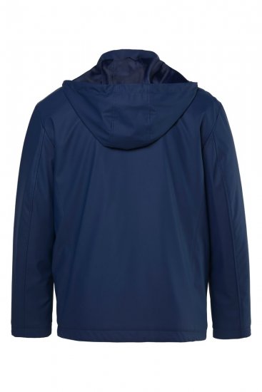 Men+ 566 Giacca con cappuccio staccabile Blu scuro - Giubbotti - Giubbotti Uomo Taglie Forti