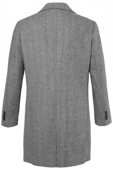 JP1880 851613 Doppiopetto Cappotto in lana Grigio scuro - Giubbotti - Giubbotti Uomo Taglie Forti