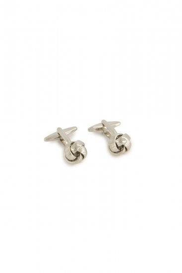JP1880 851707 Gemelli con nodo Grigio argento - Gioielli - 