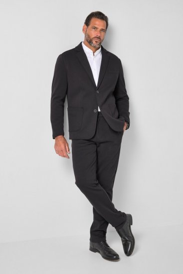 JP1880 Naples Flexnamic Blazer in jersey Nero - Abiti - Abiti da Uomo Taglie Forti