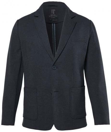JP1880 Naples Flexnamic Blazer in jersey Grigio scuro melange - Abiti - Abiti da Uomo Taglie Forti