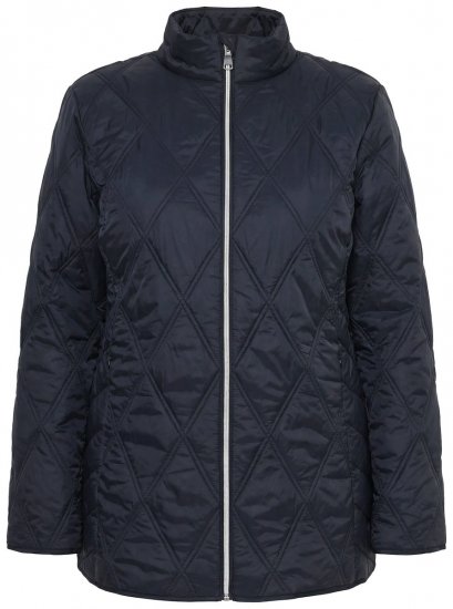 Ulla Popken 851777 Giacca trapuntata Nero - Giacche - Giacche taglie forti da donna