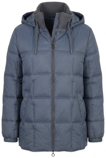 Ulla Popken 851791 Giacca trapuntata Blu scuro - Giacche - Giacche taglie forti da donna
