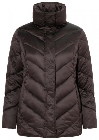 Ulla Popken 851799 Giacca a vento Marrone - Giacche - Giacche taglie forti da donna