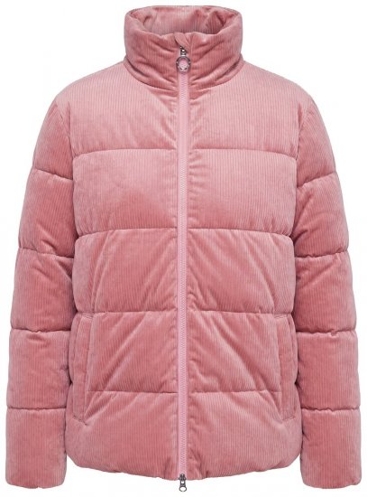 Ulla Popken 851819 Giacca in velluto a coste Rosa antico - Giacche - Giacche taglie forti da donna