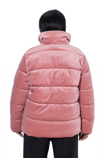 Ulla Popken 851819 Giacca in velluto a coste Rosa antico - Giacche - Giacche taglie forti da donna