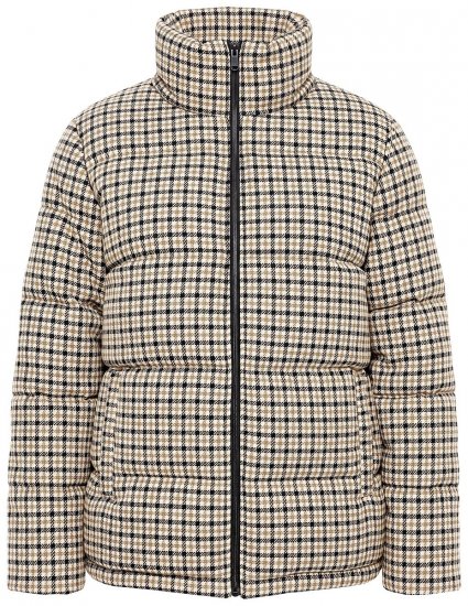 Ulla Popken 851822 Cappotto trapuntato Bianco panna - Cappotti - Cappotti taglie forti da donna
