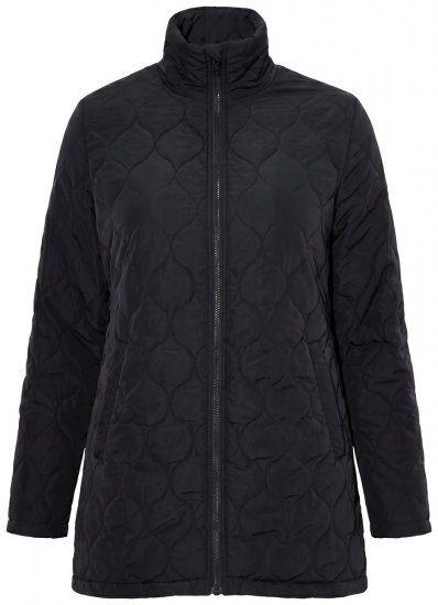 Ulla Popken 851831 Giacca trapuntata Nero - Giacche - Giacche taglie forti da donna