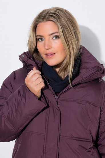 Ulla Popken 851832 Giacca trapuntata Marrone - Giacche - Giacche taglie forti da donna