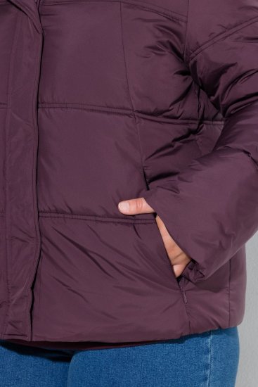 Ulla Popken 851832 Giacca trapuntata Marrone - Giacche - Giacche taglie forti da donna