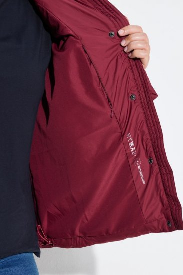 Ulla Popken 851832 Giacca trapuntata Rosso - Giacche - Giacche taglie forti da donna