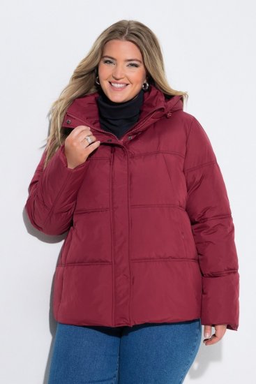 Ulla Popken 851832 Giacca trapuntata Rosso - Giacche - Giacche taglie forti da donna