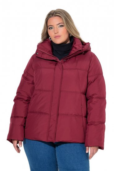 Ulla Popken 851832 Giacca trapuntata Rosso - Giacche - Giacche taglie forti da donna
