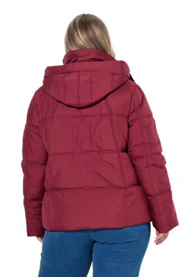 Ulla Popken 851832 Giacca trapuntata Rosso - Giacche - Giacche taglie forti da donna