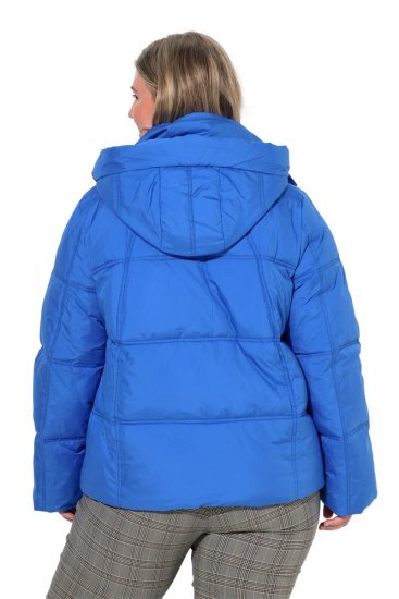 Ulla Popken 851832 Giacca trapuntata Petrolio - Giacche - Giacche taglie forti da donna