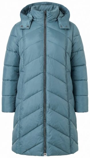 Ulla Popken 851842 Cappotto trapuntato Cachi - Cappotti - Cappotti taglie forti da donna