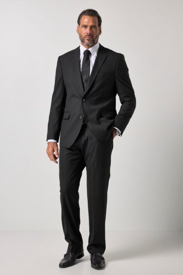 JP1880 Thor Flexnamic Blazer Nero - Abiti - Abiti da Uomo Taglie Forti