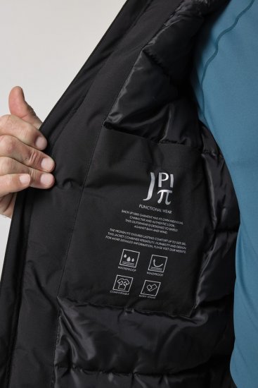 Jay-Pi 852164 Imbottita giacca funzionale Nero - Giubbotti - Giubbotti Uomo Taglie Forti