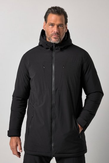 Jay-Pi 852164 Imbottita giacca funzionale Nero - Giubbotti - Giubbotti Uomo Taglie Forti
