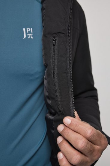 Jay-Pi 852164 Imbottita giacca funzionale Nero - Giubbotti - Giubbotti Uomo Taglie Forti