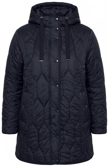 Ulla Popken 852413 Giacca trapuntata Nero - Giacche - Giacche taglie forti da donna