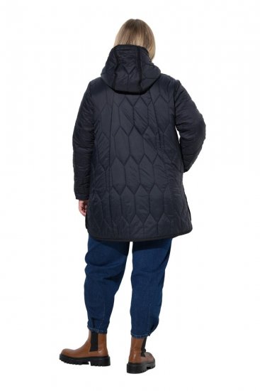 Ulla Popken 852413 Giacca trapuntata Nero - Giacche - Giacche taglie forti da donna