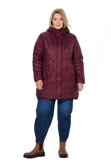 Ulla Popken 852413 Giacca trapuntata Prugna - Giacche - Giacche taglie forti da donna