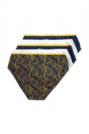 Ulla Popken 852670 Slip confezione da 5 Blu scuro - Slip - 