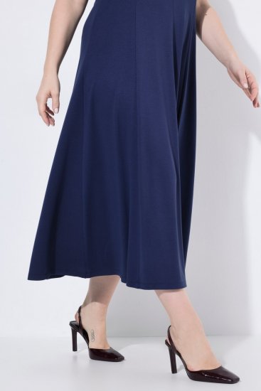 Ulla Popken 852680 Abito da sera Blu scuro - Abiti da sera - Abiti da sera taglie forti