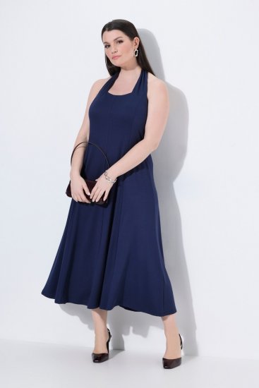 Ulla Popken 852680 Abito da sera Blu scuro - Abiti da sera - Abiti da sera taglie forti