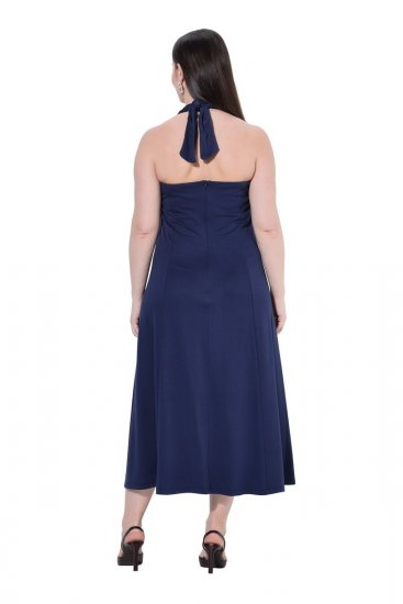 Ulla Popken 852680 Abito da sera Blu scuro - Abiti da sera - Abiti da sera taglie forti