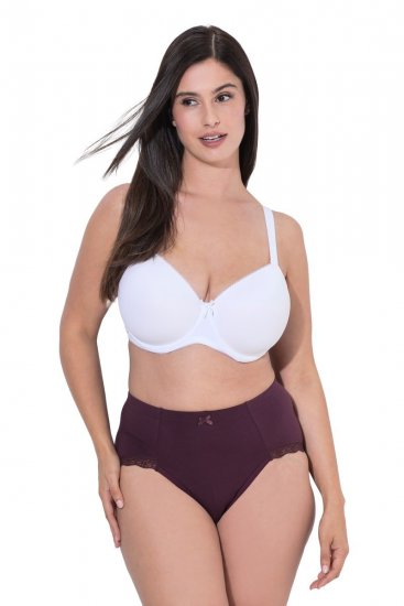 Ulla Popken 852698 Slip confezione da 3 Marrone - Slip - 