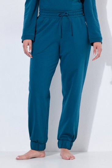 Ulla Popken 852725 Pantaloni da casa Petrolio - Pigiami/Loungewear - 