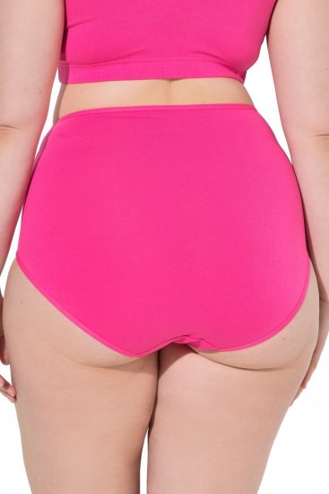 Ulla Popken 852761 Slip a righe a vita alta confezione da 5 Petrolio - Slip - 