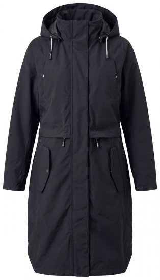 Ulla Popken 852901 Cappotto tecnico Nero - Cappotti - Cappotti taglie forti da donna