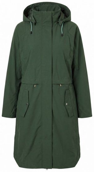 Ulla Popken 852901 Cappotto tecnico Verde oliva - Cappotti - Cappotti taglie forti da donna