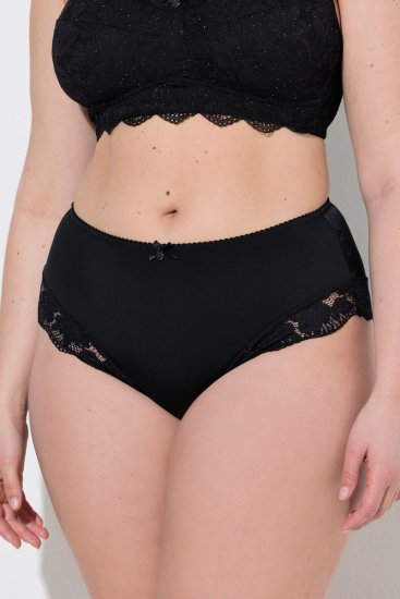 Ulla Popken 852930 Slip Nero - Slip - 