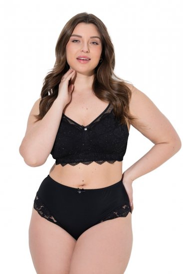 Ulla Popken 852930 Slip Nero - Slip - 